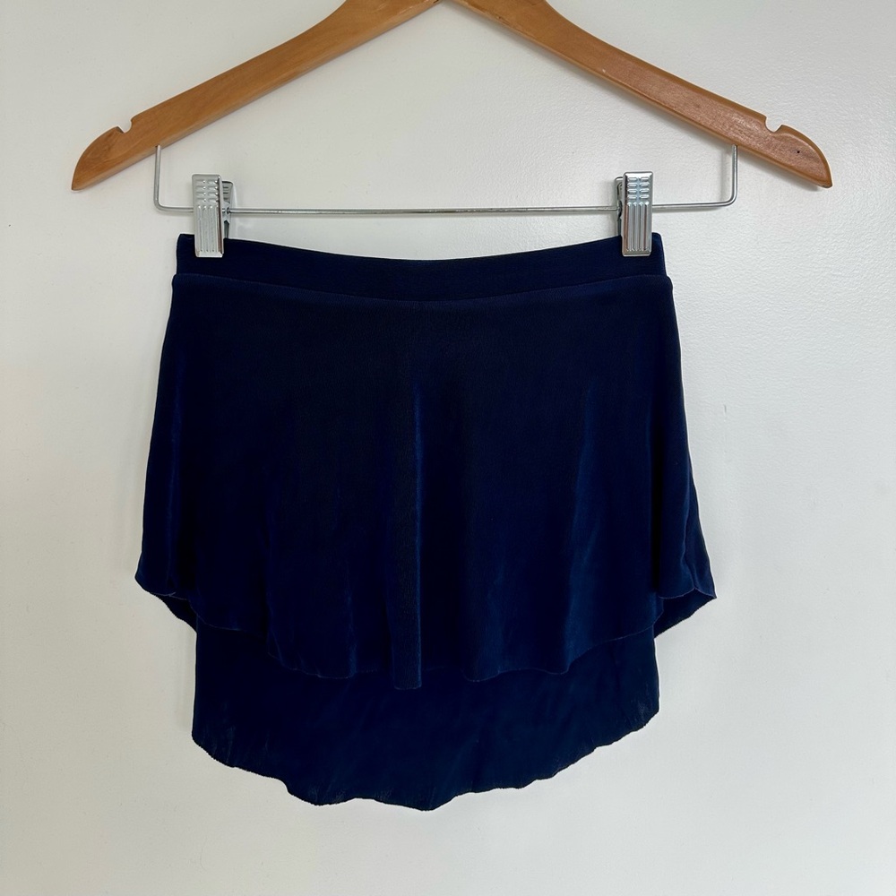 Bullet Pointe Dark Navy Blue Skirt Adult XS